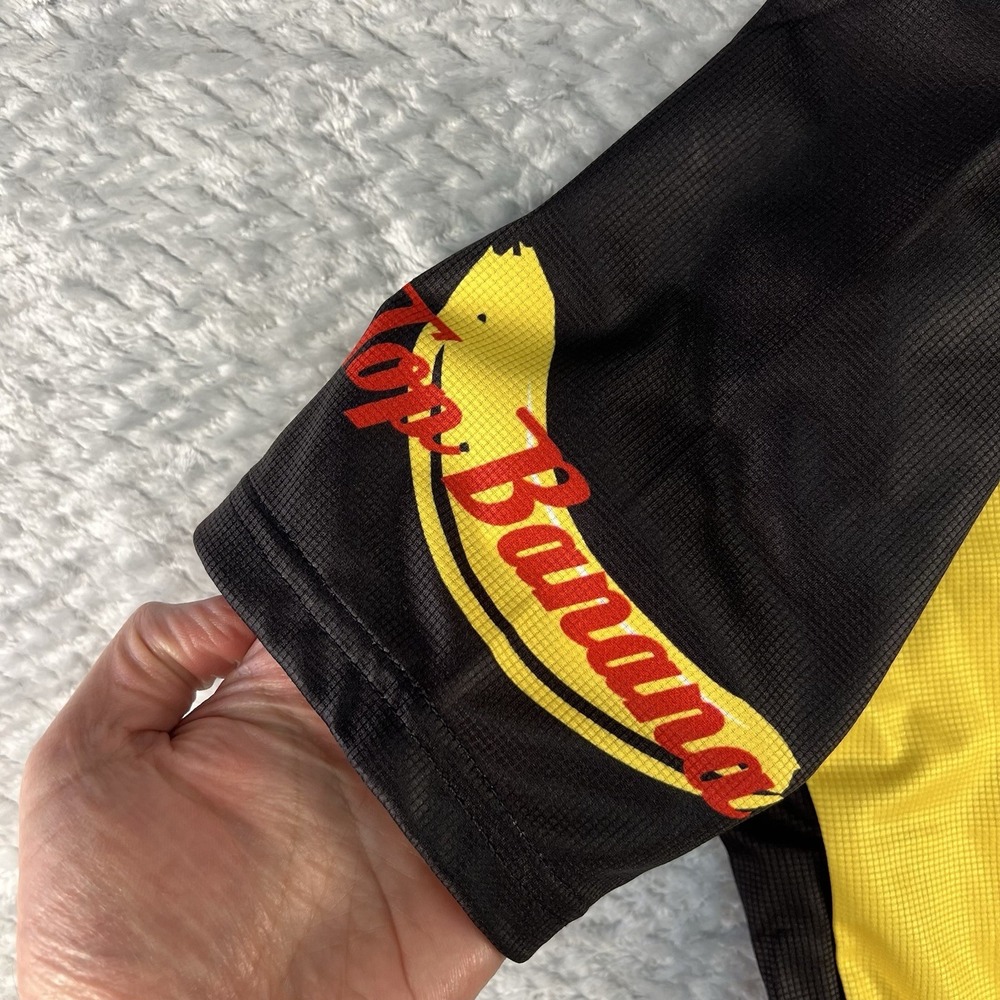 Hincapie Cycling Jersey XL 2007 MS Charity Ride Yellow Full Zip NWT Monkeys - Picture 5 of 6